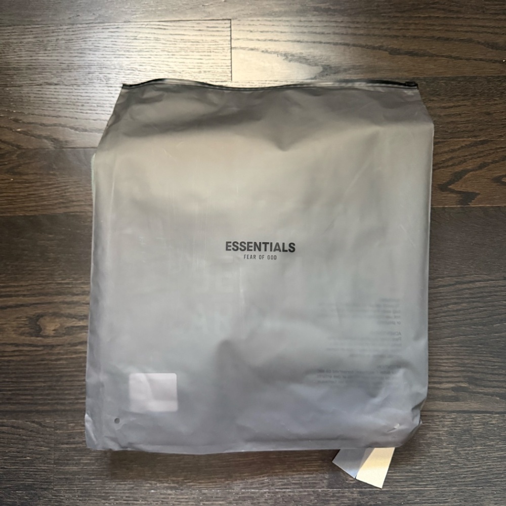 Fear of God Essentials Hoodie SS22 Sycamore Blue&Green Size Small - Picture 5 of 5
